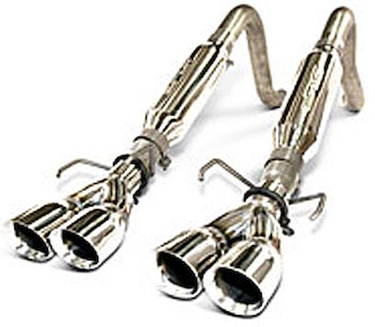 Stainless Steel Axle-Back Exhaust System 2005-08 Corvette C6