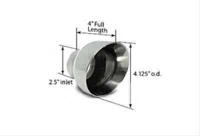 Exhaust Tip Universal Pol