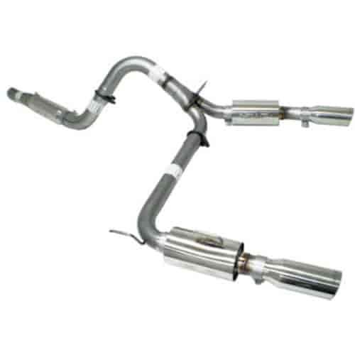 Exhaust System 1998-02 Camaro/Firebird PowerFlo LS1 w/3.5 Slash Tips