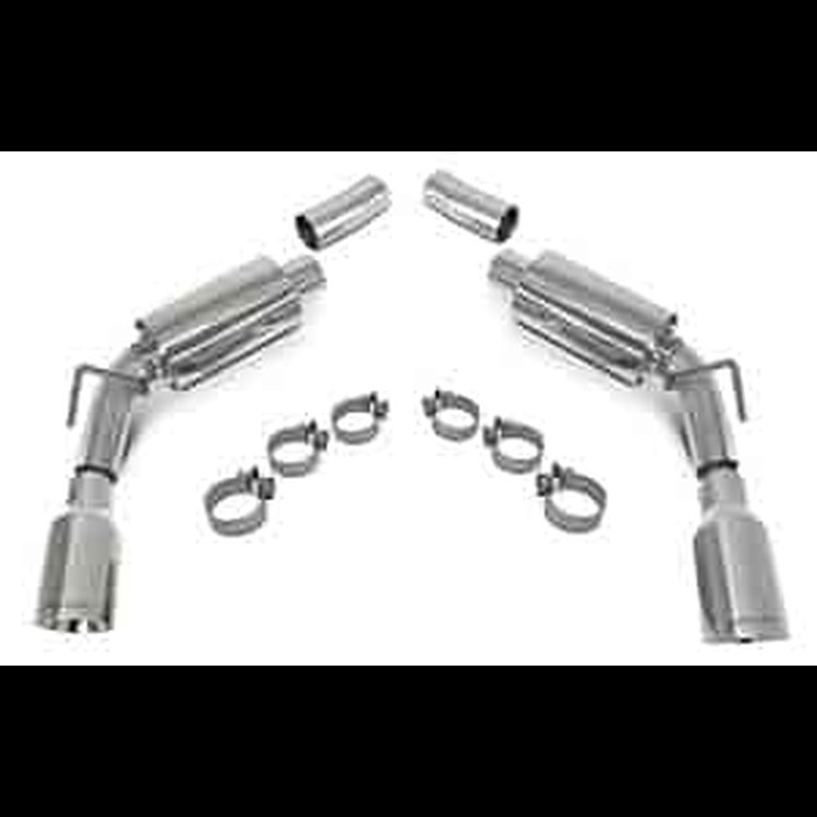 Stainless Steel Axle-Back Exhaust System 2010-14 Camaro V6
