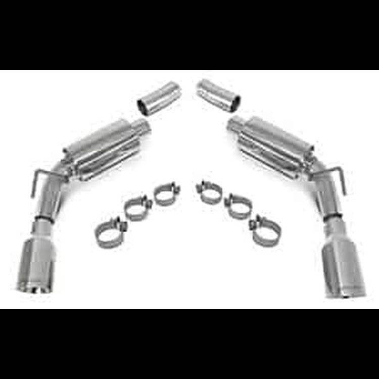 Stainless Steel Axle-Back Exhaust System 2010-14 Camaro V6