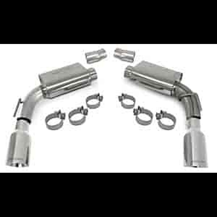 Stainless Steel Axle-Back Exhaust System 2010-14 Camaro V8