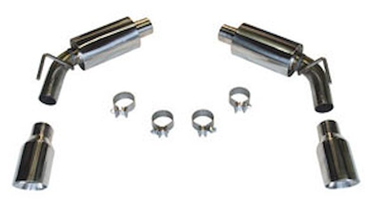 Stainless Steel Axle-Back Exhaust System 2010-14 Camaro V8