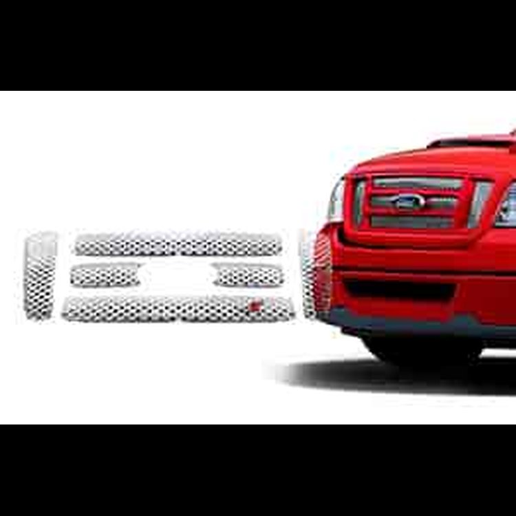 Grille 2004-08 F150 Multi-Piece Main Front Polished