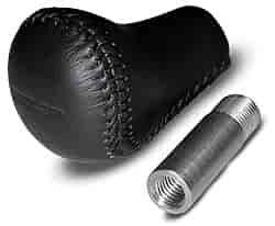 Shifter Knob SLP Leather-Wrapped w/Adapter 1987-04 Mustang