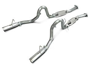 Exhaust System 1986-93 Mustang LX/1993 Cobra Loud Mouth II (modular)