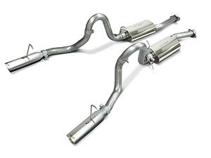 Power-Flo Cat-Back Exhaust, 1986-93 Mustang LX/Cobra