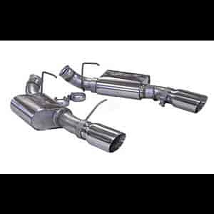 PowerFlo Axle-Back Exhaust System 2011-14 Ford Mustang GT & Shelby GT500