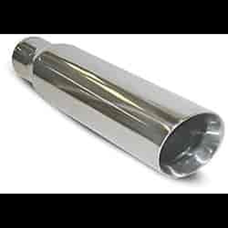Slash Cut Exhaust Tip Polished