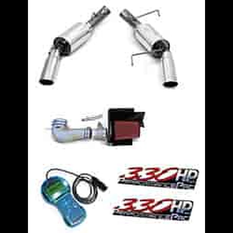 PerformancePac 2005-06 Mustang GT w/PowerFlo Exhaust 330 HP