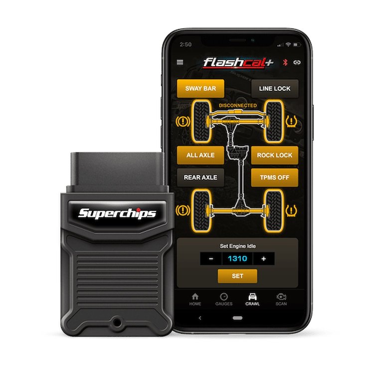 SC-MOD Flashcal+ Tuner Fits Select Jeep Wrangler/Gladiator