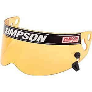 Replacement Helmet Shield Amber