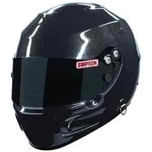 Carbon Fiber Devil Ray Helmet Medium