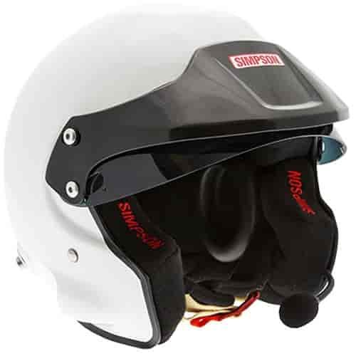 Rally Helmet White Medium