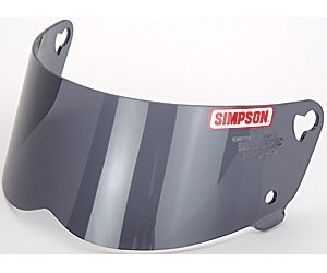 Street Warrior Helmet Shield Dark Smoke