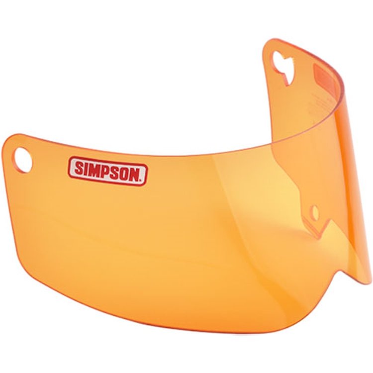 Outlaw Bandit Helmet Shield Amber