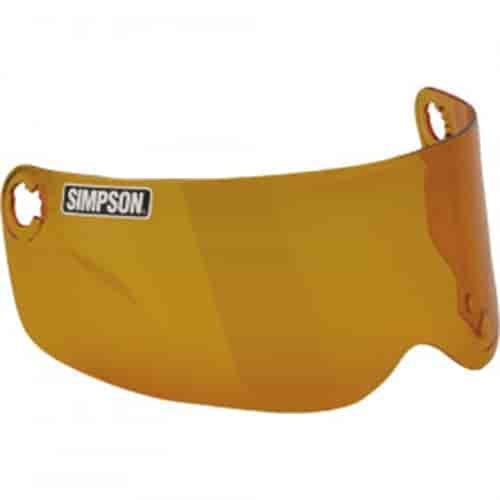Outlaw Bandit Helmet Shield Amber