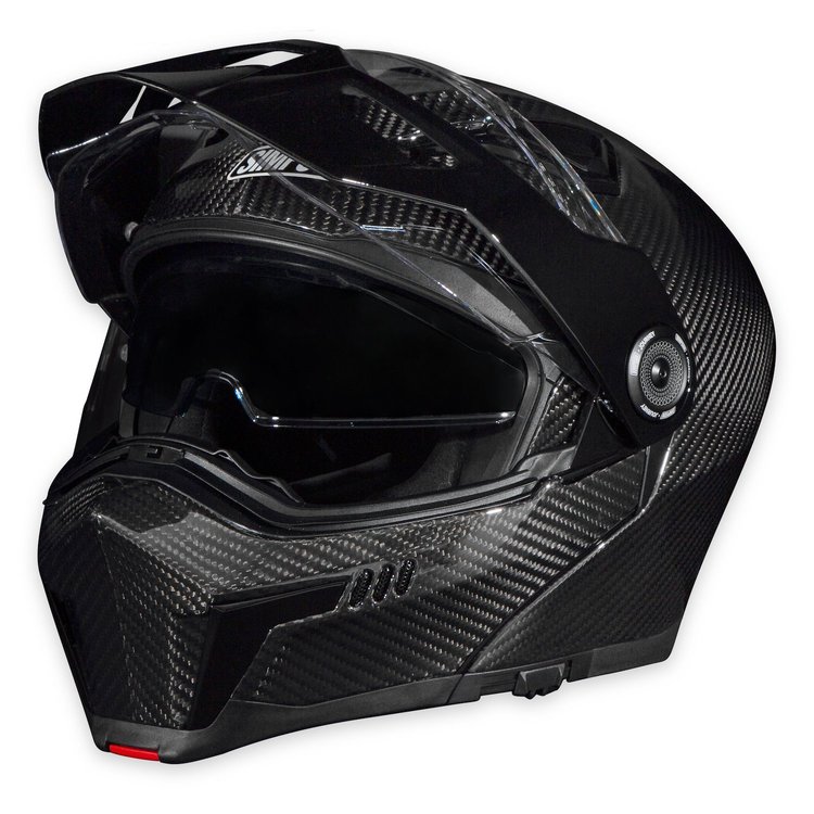 JBCLG Journey Bandit Motorcycle Helmet [Carbon, Large]