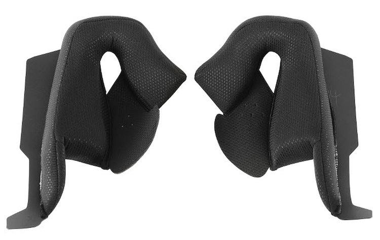 MBFPXS Motorcycle Mod Bandit Cheek Pads [X-Small]