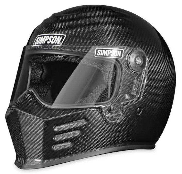 OB3CMD Outlaw Bandit 3.0 Carbon Fiber Helmet Size: Medium