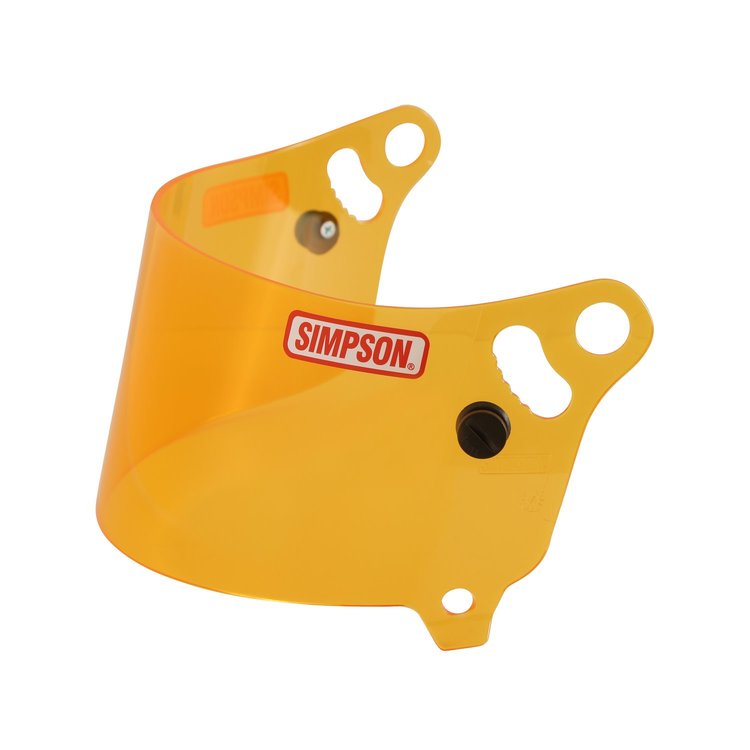 VPR02 Replacement Helmet Shield for Simpson Viper Helmet [Amber]