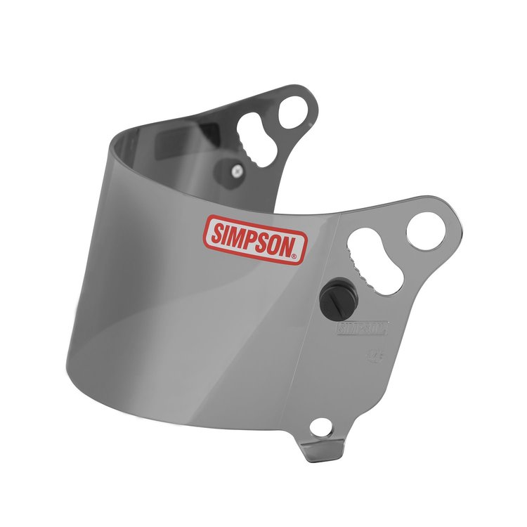 Replacement Helmet Shield for Simpson Viper Helmet [Silver]