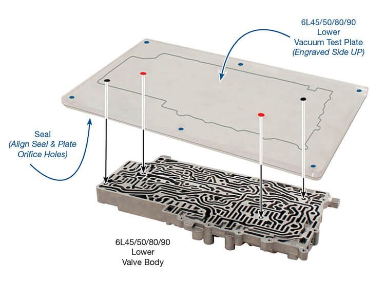 104740-VTP Vacuum Test Plate Kit, 6L45/6L50/6L80/6L90