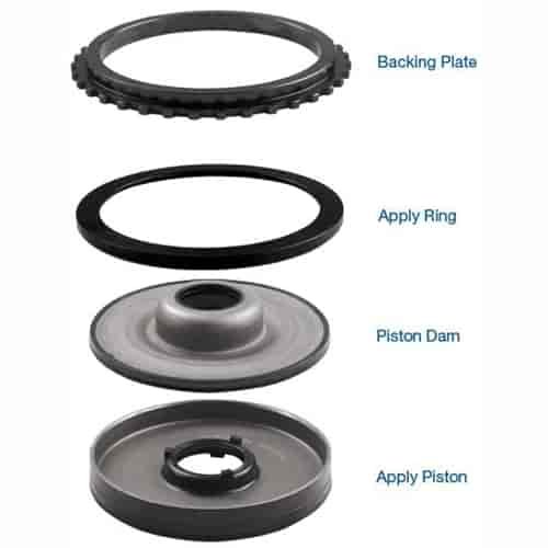 Heavy-Capacity 4-5-6 Clutch Apply Piston Kit