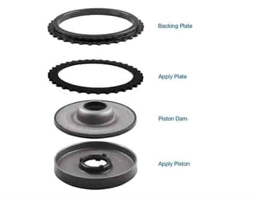 Heavy-Capacity 4-5-6 Clutch Apply Piston Kit