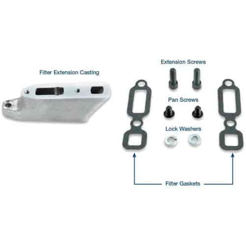 Valve Body Filter Extension Kit Fits Powerglide Filter