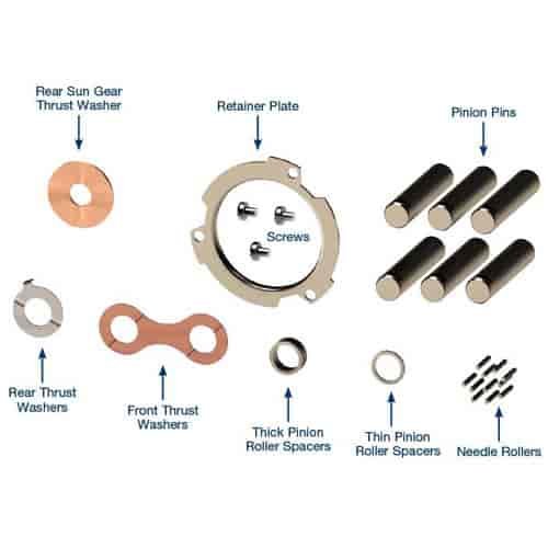 Planetary Rebuild Kit 1.76 Ratio