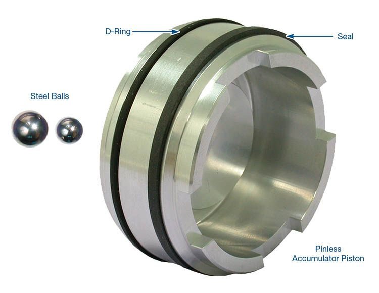 77998-03K Pinless Accumulator Piston Kit, 200-4R/4L60/4L60-E/4L65-E/4L70-E
