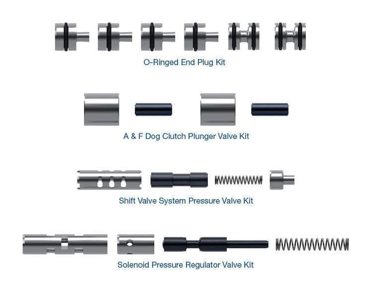 948TE-ZF9-HONDA-ZIP ZIP Kit for Chrysler 948TE, ZF9 & Honda 9-Speed Valve Bodies [Drop-In Repair]