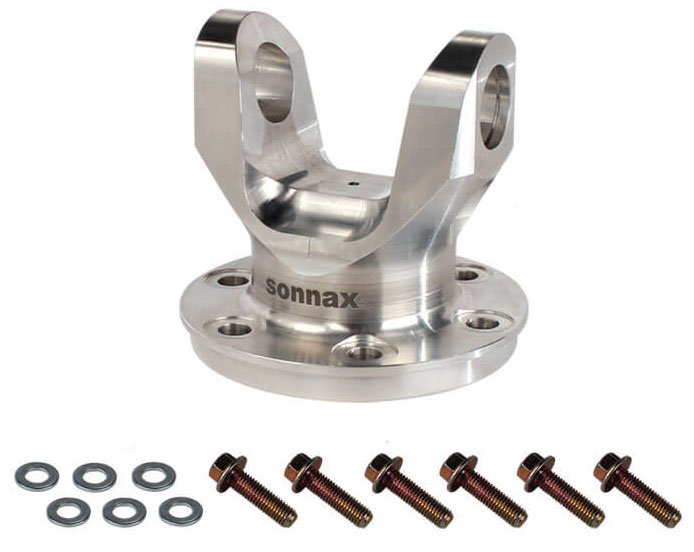 6-Bolt Adapter Flange Yoke Kit For 1350-Series U-Joints [Aluminum]