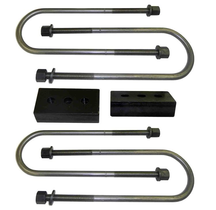 SMX-174115 1.500 in. Heavy Duty Block and U-Bolt Kit for 2003-2010 Dodge Ram 2500, 2011-2013 Ram 2500 [Diesel]