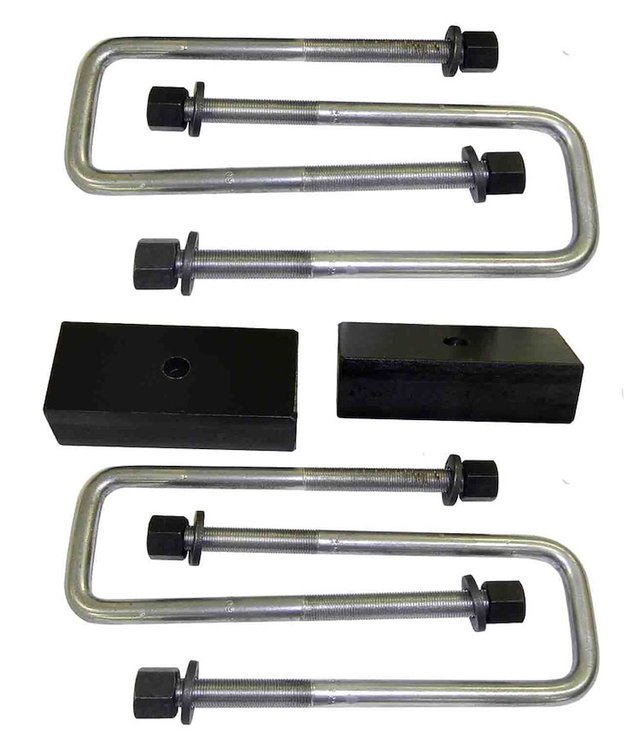 SMX-183015 1.500 in. Heavy Duty Block and U-Bolt Kit for 2001-2006 Toyota Tundra
