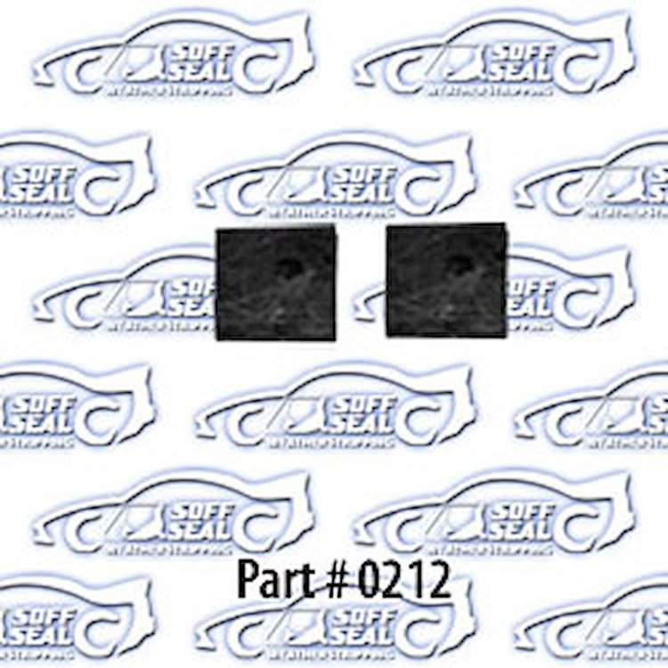 Door Window Stops In Door Closed Car 37-39 Chevrolet