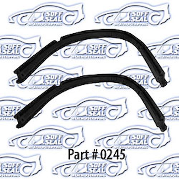 Vent Window Seals Closed Car 40 Chevrolet