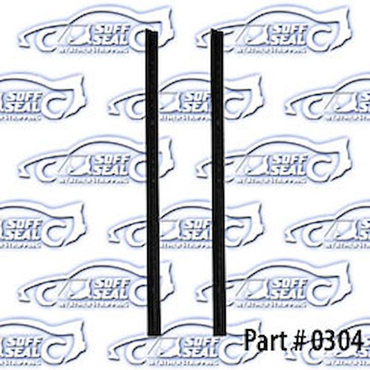Vent Window Division Post Seals 37-38 Chevrolet, Oldsmobile, Pontiac