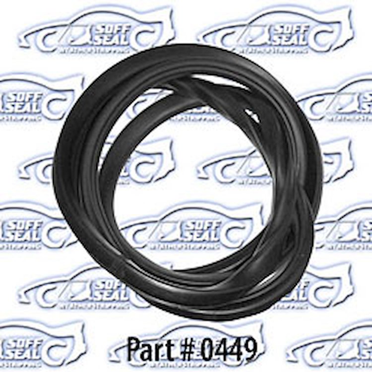 Quarter Window Glass Channel, Coupe 41-48 Chevrolet Coupe