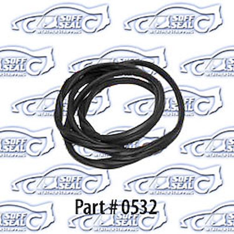 Rear Glass Channel 53-54 Old, Pontiac, Chevrolet Bel Air Hardtop