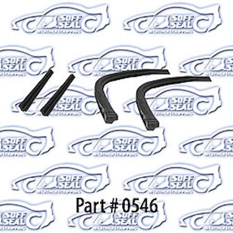 Vent Window Seals 53-54 Chevrolet Sedan