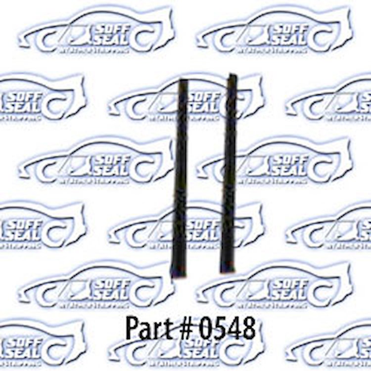 Vent Window Division Post Seals 53-54 Chevrolet Hardtop Convertible