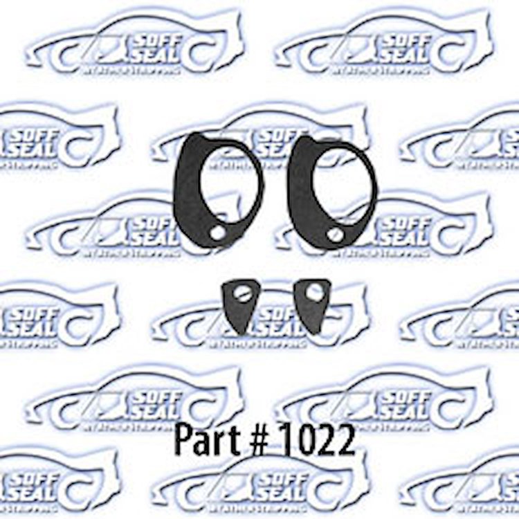 Door Handle Gaskets 55-57 Chevrolet, Pontiac