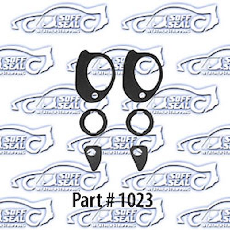 Lock Cylinder Gaskets 55-57 Chevrolet, Pontiac