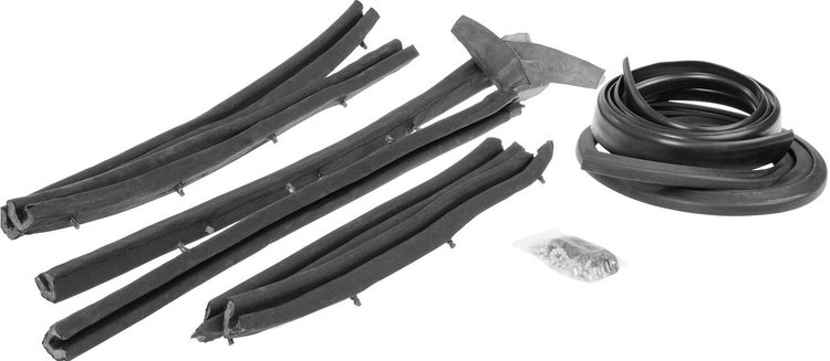 SS-1030C Cloth Convertible Top Weatherstrip Kit for 1955-1957 Chevy Bel Air, 1955-1957 Pontiac Starchief