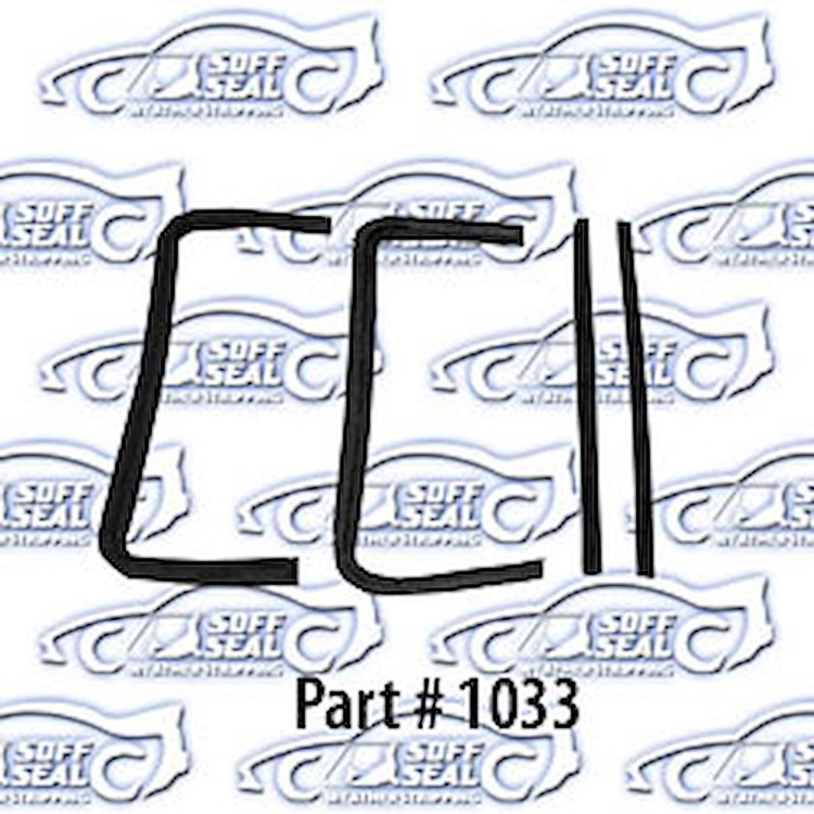 Cozy Vent Seals 55-57 Chevrolet, Pontiac, 2 Door And 4 Door Sedan And Station Wagon