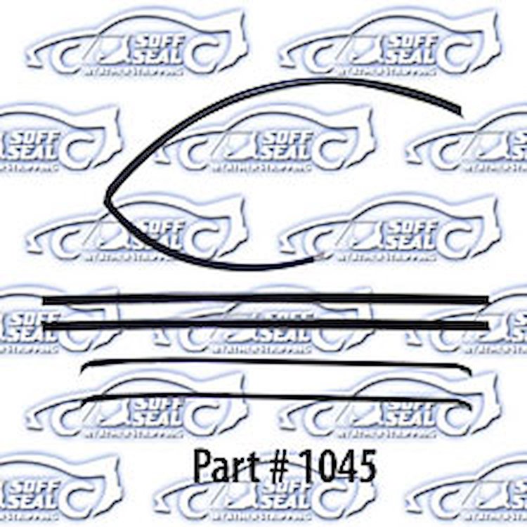 Window Weatherstrip Replacement Style With Division Bar and Window Channel