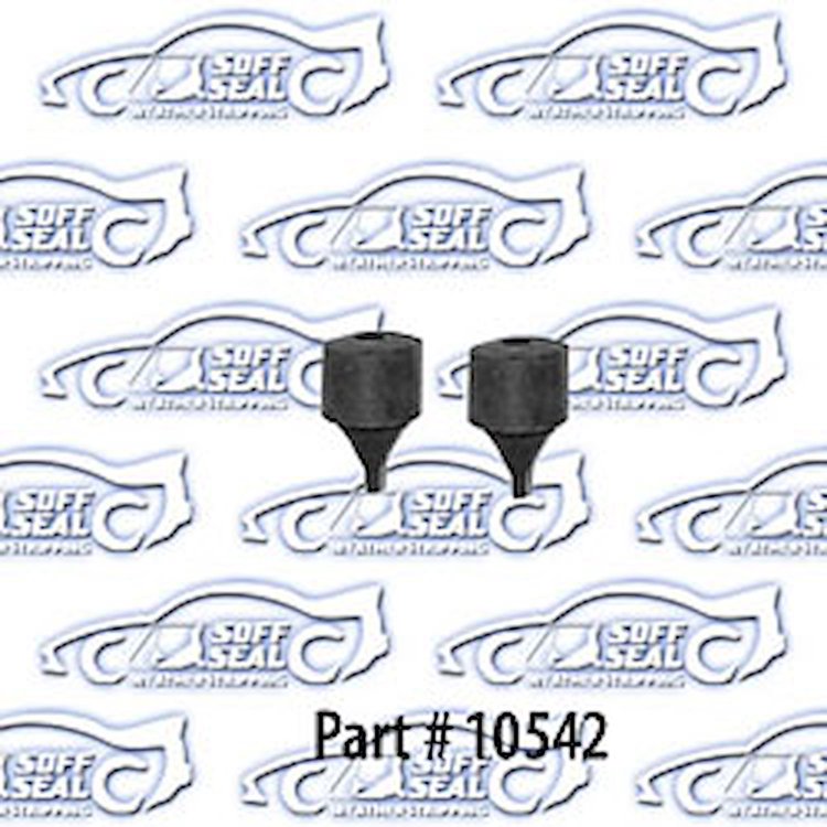 Door Bumpers (Upper, Push In) 55-57 Chevrolet 150 210 Bel Air, Pontiac, Oldsmobile, Sedan