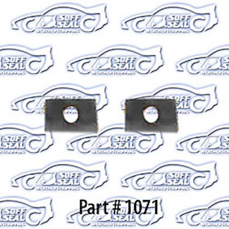 Gas Door Bumpers 49-55 Chevrolet 150 210 Bel Air, Nomad, Pontiac, Oldsmobile
